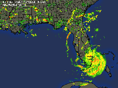 Katrina - radarov data - florida.